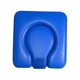 thumbnail image 1 of Funda de cojín para asiento de inodoro, suave, multifuncional, ligera, portátil y acolchada. Azul, 1 of 9