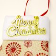 thumbnail image 4 of Jinsinto 6 Pcs Christmas Sock Decoration Dinnerware Cover Candy Bags Fork Tableware Bag, 4 of 5