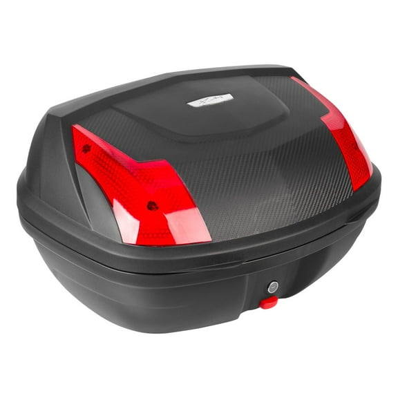 Caja porta equipaje para moto 48L negra base plastico Kinlley Kinlley 48L