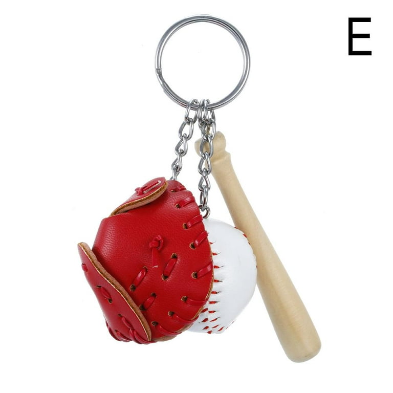 St. Louis Cardinals, Accessories, St Louis Cardinals Leather Baseball  Keychain