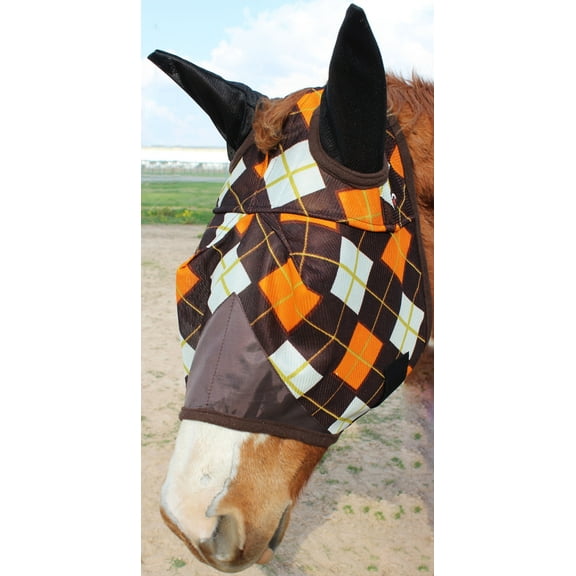 Equine Horse  FlyMask Summer Spring Airflow Mesh Scrim 73224