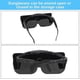 thumbnail image 4 of Car Glasses Rack, 165 mm x 55 mm x 35 mm Glasses Case Car Sunglasses Storage Holder for Glasses in Car Glasses Case Storage Box, 4 of 4
