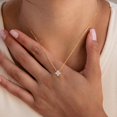 thumbnail image 3 of Mothers Day Gifts for Mom Dainty Gold Necklaces for Women Trendy Non Tarnish 14K Gold Plated Cubic Zirconia Necklace Layered Simple Cute Four Leaf Clover Choker Jewelry Birthday Gifts, 3 of 5