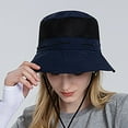 thumbnail image 5 of Shenmeida Unisex Hat Bucket Hat Contrast Color Lightweight Outdoor Hot Summer Beach Vacation Headwear, 5 of 5
