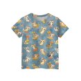 thumbnail image 5 of Cute Teen Girl Shirts Size 6 Short Sleeve Funny Animal Print Clothes for Teen Girls Tee Shirts Summer Trendy Kids Shirts Crew Neck Shirts Blue 11-12 Years, 5 of 6