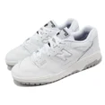 thumbnail image 1 of New Balance 550 NB White Grey Casual Lifestyle Shoes BB550PB1-D Men's Size 9 D, 1 of 6