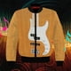 thumbnail image 3 of Chaqueta con estampado de guitarra para hombre, abrigo con estampado 3D de instrumentos musicales, sudaderas casuales de moda, chaquetas holgadas con cremallera, camisetas de manga larga, 3 of 5