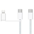 thumbnail image 2 of Cable 2 en 1 Tipo C a Tipo C Lightning 60W 1m, 2 of 3