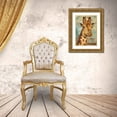 thumbnail image 3 of Pinto, Patricia 18x24 Gold Ornate Wood Framed with Double Matting Museum Art Print Titled - New Safari Rectangle I, 3 of 4