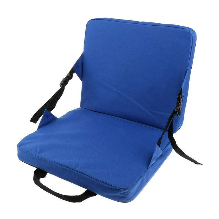 Portable & Lightweight Stadium Seat Cushion Chair Bench Bleachers with Back  Support for Patio Garden Party BBQ Hiking