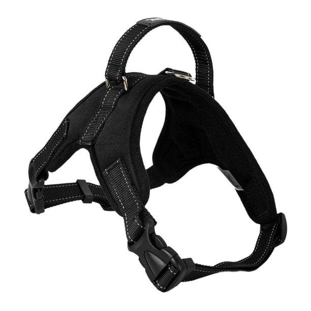 Arneses para Mascotas Yinane Arnés ajustable para perro Negro Black_L