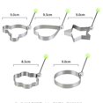thumbnail image 3 of Fried Egg Molds, Pancake Mold Maker With Handle For Kids, Mold Non Stick For Griddle Pan 5pcs, 3 of 5