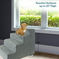 thumbnail image 5 of PETMAKER 4-Step Pet Stairs with Removable Zippered Microfiber Cover, Gray, 5 of 7