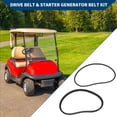 thumbnail image 3 of Correas de transmisión y generador de arranque Unique Bargains para Club Car Precedent 2004 en adelante Carrito de Golf a Gas, 3 of 7