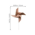 thumbnail image 3 of CIMAXIC Birthday 6pcs Vintage Paper Windmill Forest Style Birthday Party Handheld Photo Props For Outdoor Activities Various Occasions,5.91"X3.94"X0.04", 3 of 4