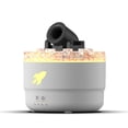 thumbnail image 1 of Pequeño Difusor de Aceite Esencial, Humidificador de Aromaterapia en forma de Volcán, Moncina Humidificadora de Niebla fría Con Luz Led de Color para Meditación en Interiores,, 1 of 7