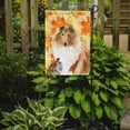thumbnail image 2 of Fall Leaves Rough Collie Garden Flag, 2 of 3