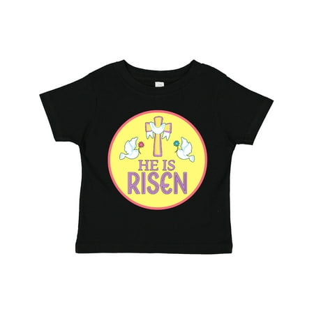 

Inktastic He is Risen for Easter Gift Toddler Boy or Toddler Girl T-Shirt