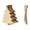 A, variant on Aximioll Christmas Tree Wooden Ornaments 10 Pack 3.9In, Laser-Cut Hollow Pine Slices with Pre-Tied Twine Loops, Rustic Craft Pendants for Holiday Tree and Door Wreath