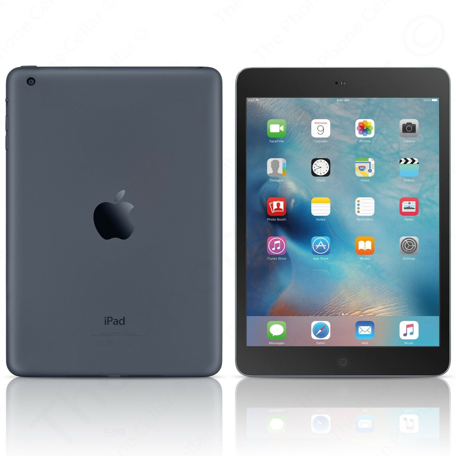 Cellular R-D Apple iPad Air 1st Gen 32GB 9.7in Space Gray AT&T Wi-Fi 