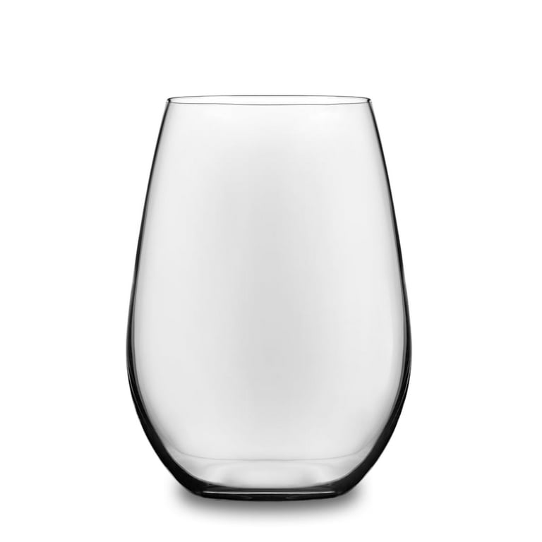 Libbey Red and White Stemless Wine Glasses 12pk – BevMo!