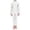 White, variant on Elegant Kids Party Jumpsuit For Festivals Pure Color Piece /Temale Girl Romper For Occasions
