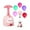 Pink, variant on Launcher Toys,Balloon Launcher Powered Car Toy Science Toys,Education Science Inertial Balloon Car,Manual Balloon Pump for Kids Boys Girls 3+,Aerodynamic Cars Racers Party Supplies Pink
