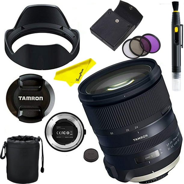 Tamron Sp 24 70mm F 2 8 Di Vc Usd G2 Lens For Nikon F Buzz Photo Kit Walmart Com Walmart Com