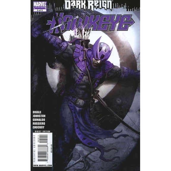 Dark Reign: Hawkeye #5 VF ; Marvel Comic Book