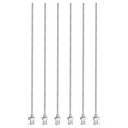 thumbnail image 1 of Unique Bargains 6 Pcs 15G 5 Inch Blunt Tip Dispensing Needle with Lure Lock for Refilling Liquid Inks Adhesives, 1 of 5