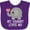Purple, variant on Inktastic My Gammy Loves Me Grandchild Boys or Girls Baby Bib