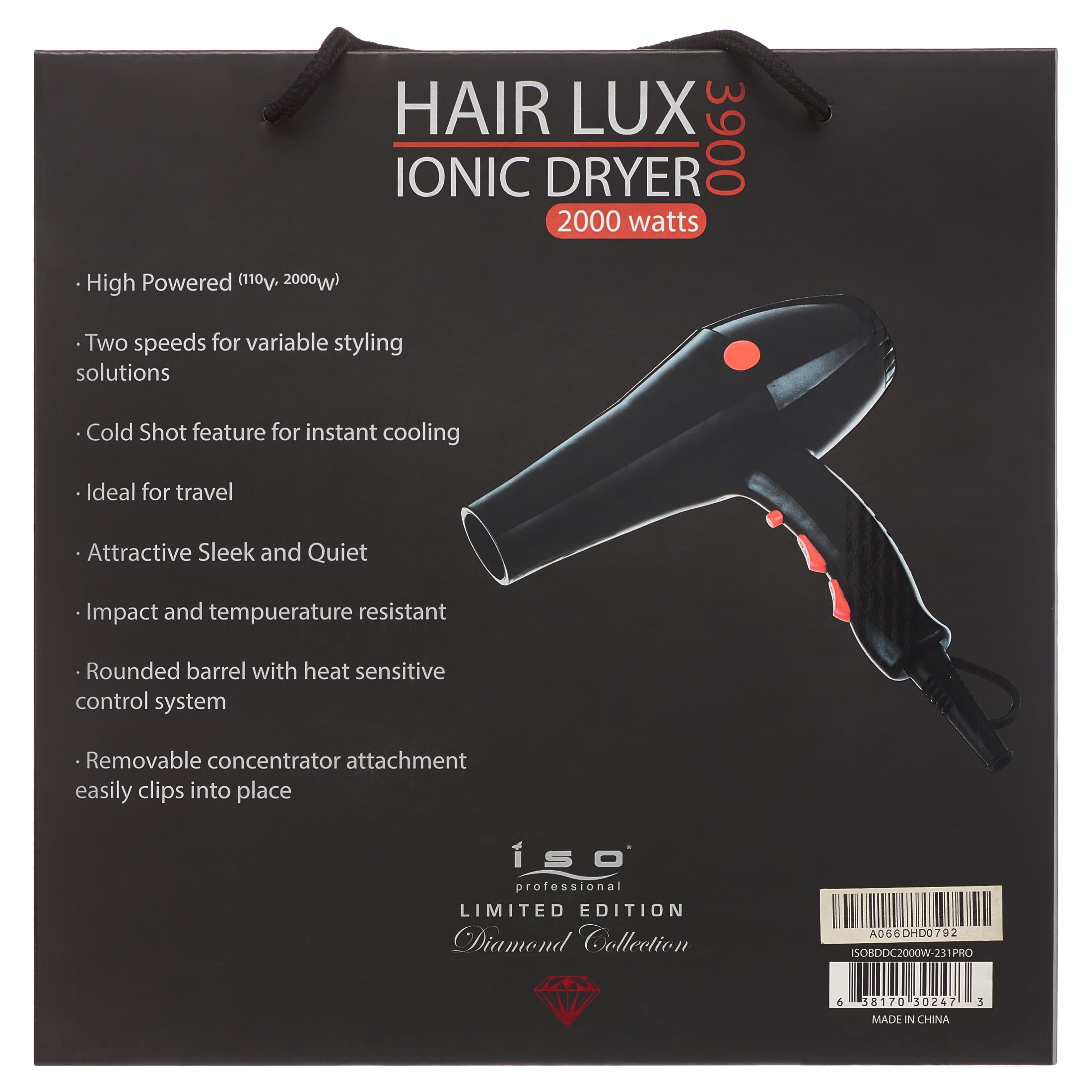 Iso hair clearance dryer