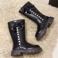 thumbnail image 5 of LvhaoGJOB Knee-High Boots for Kids Comfortable Fit Stylish Design knee-high boots kids knee-high boots All Season Footwear, 5 of 9