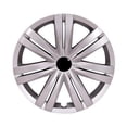 thumbnail image 2 of Set of 4 16" Wheel Covers for 2015-2017 Volkswagen Jetta - Gloss Silver, 2 of 3