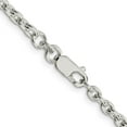 thumbnail image 2 of Auriga Fine Jewelry 925 Sterling Silver 3.5 mm Cable Chain Necklace for Women 22", 2 of 7
