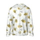 thumbnail image 1 of Fotbe Bee Chaqueta con Protección Solar UPF 50+ para Hombre y Mujer, Camisa con Capucha y Bolsillos-X-Large, 1 of 7