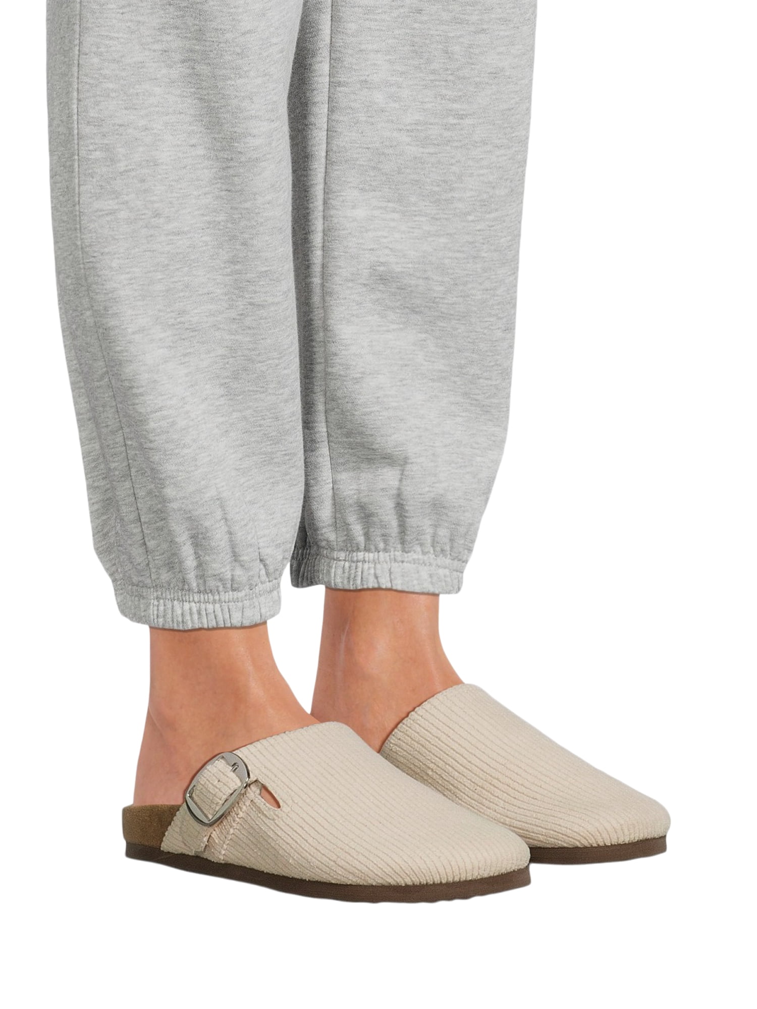 Time and Tru Women's Buckle Clogs