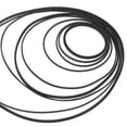 thumbnail image 3 of 50 Pcs Cassette Recorder Repair Kit Rubber Belts Telephone Pen Stylus Double-headed Black, 3 of 8