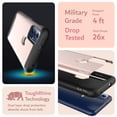 thumbnail image 3 of Funda TUDIA Moto G Play 2023 de doble capa a prueba de golpes, color oro rosa, 3 of 7