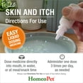 thumbnail image 5 of HomeoPet Feline SKIN AND ITCH Support Drops for Cats, 15 mL, 5 of 8