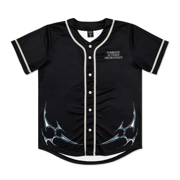 Jvna Jersey Festival Clothing Festival DJ Merch Jersey Harajuku Thin button Baseball Uniform Men/Women Baseball Jersey For EDM Festivals Color1