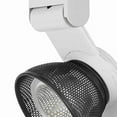 thumbnail image 3 of Benjara BM220694 12W Integrated LED Metal Track Fixture with Mesh Head, Black & White, 3 of 5