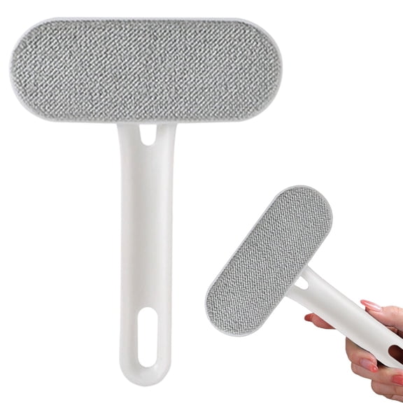 Double-Sided Manual Fabric Hair Trimmer and Remover, Portable Hair Removal Tool for Coat Sweater Couch Carpet, Efficient Lint & Pet Hair Removal Tool for Daily Use 5.63x7.28 Inch (1Pcs)
