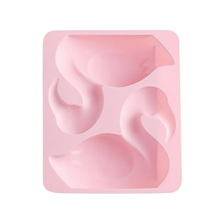 

Zpjjj4#1818 Easter 3D Swan Shape Silicone Cake Chocolate Mold Diy Handmade Baking Mold P#1818 WA3