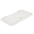thumbnail image 3 of Seachoice White Handle Hatch, 10 In. X 20 In., Stainless Steel Hinge, 3 of 5