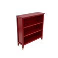thumbnail image 5 of Greener Valley 3 Shelf Wide Bookcase - Red, 5 of 6