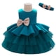 thumbnail image 2 of Vestido de bebé, vestido de novia con encaje calado, vestido lavado, vestido de princesa de algodón para niños, vestido, 2 of 6