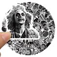 thumbnail image 2 of Mukay 100Pcs Horror Movie Stickers Pack, Waterproof Cute Cool Teens Funny Theme for Party Favors Gifts, Personalized Your Own MacBook, Laptop, Guitar, Luggage, Skateboard, Car, 2 of 6