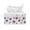 4th Of July Star Fireworks, variant on Chririnla PU Leather Tissue Box Cover, Waterproof with Buttons Rectangle Tissue Box Cover for Bathroom Car, Koala