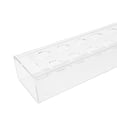 thumbnail image 2 of Caja de flores de rosas acrílicas, jarrón rectangular creativo y elegante (40*10*6,5 cm con luces), 2 of 8